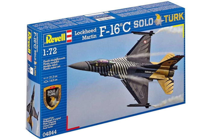 Plastic ModelKit letadlo 04844 - F-16 C "SOLO TÜRK" (1:72)