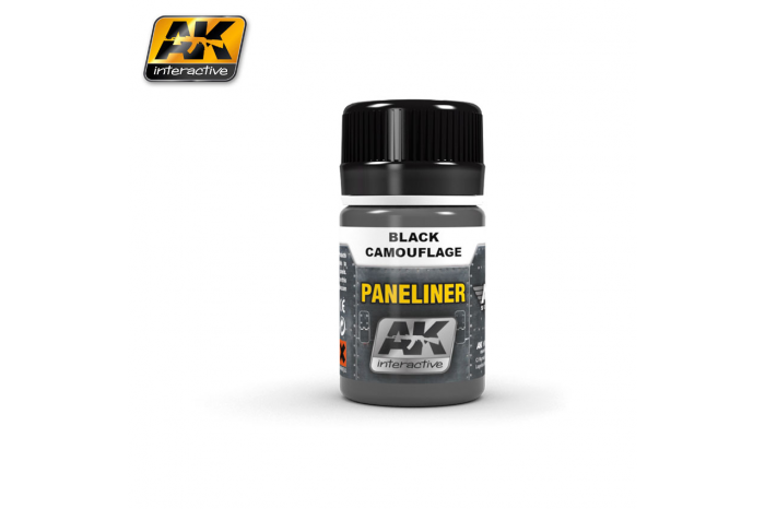 Paneliner for black camouflage - AK2075
