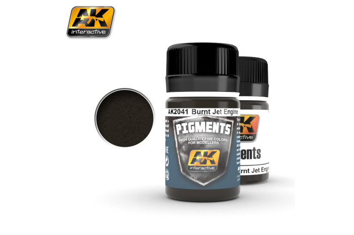 Burnt Jet Engine Pigment - AK2041