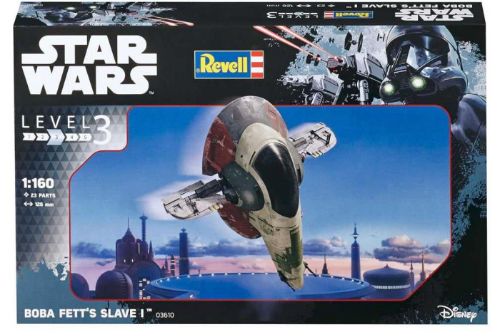 Plastic ModelKit SW 03610 - Boba Fett´s Slave I (1:160)