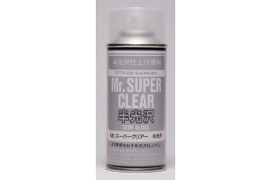 Mr. Super Clear Flat - lak pololesklý 170ml - B516
