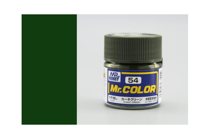 Mr. Color - C054: Khaki zelená