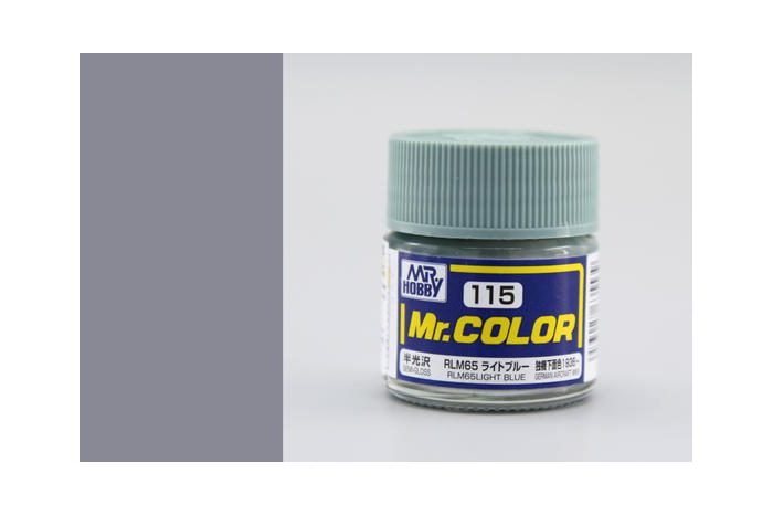 Mr. Color - C115: RLM65 světle modrá pololesklá