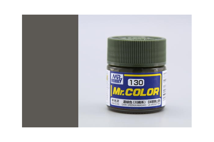 Mr. Color - C130: Tmavě zelená (Kawasaki) pololesklá