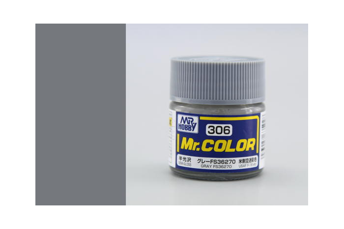 Mr. Color - C306: FS36270 šedá pololesklá