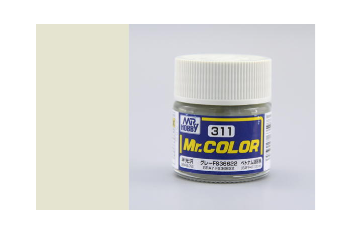 Mr. Color - C311: FS36622 šedá pololesklá