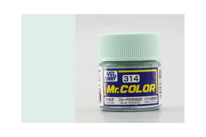 Mr. Color - C314: FS35622 modrá pololesklá