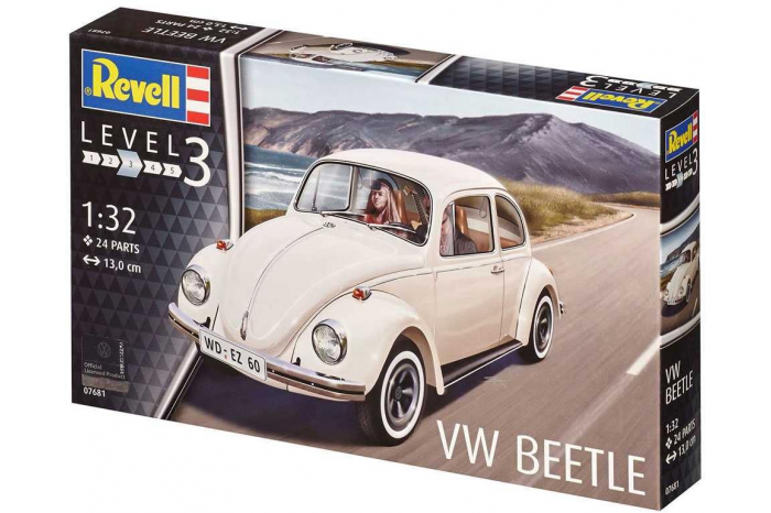 Plastic ModelKit auto 07681 - VW Beetle (1:32)