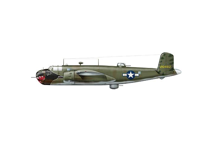 Model Kit letadlo 1309 - B-25G MITCHELL (1:72)