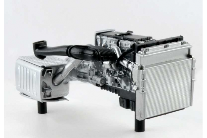 Model Kit truck 3905 - Mercedes Benz Actros MP4 Gigaspace (1:24)