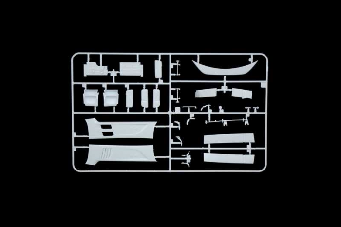 Model Kit truck 3905 - Mercedes Benz Actros MP4 Gigaspace (1:24)