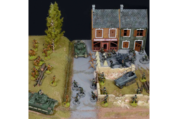 Model Kit diorama 6118 - WWII BATTLESET - Battle of Arras 1940 - Rommel's Offensive (1:72)