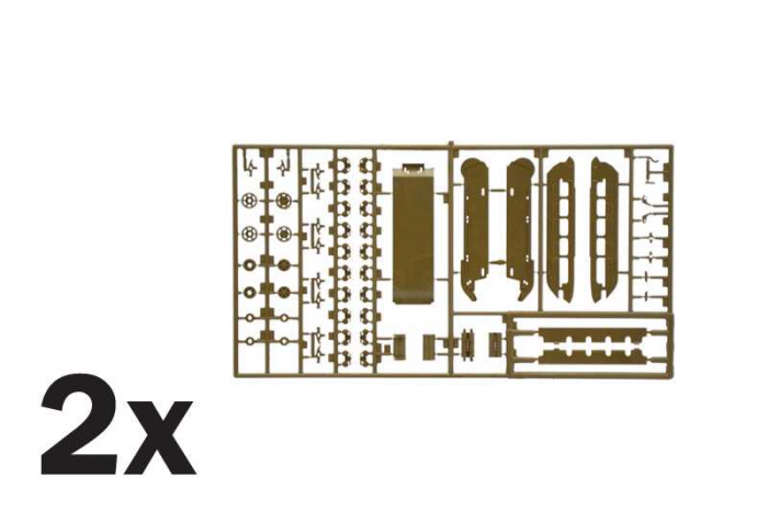 Model Kit diorama 6118 - WWII BATTLESET - Battle of Arras 1940 - Rommel's Offensive (1:72)