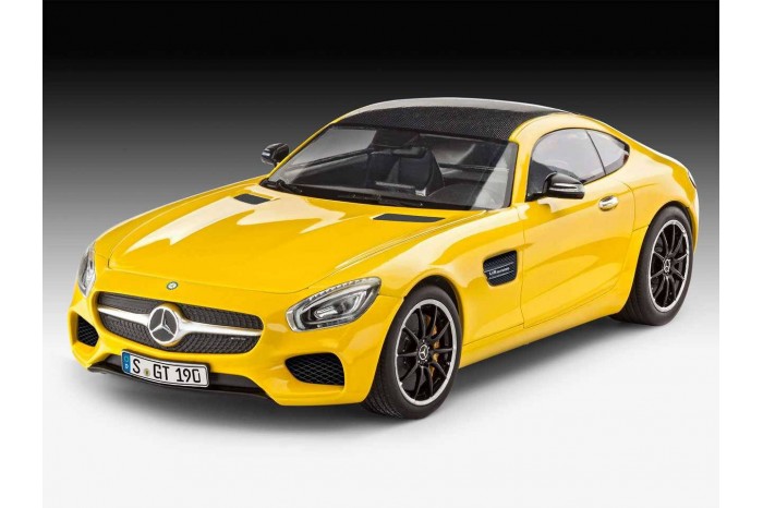 Plastic ModelKit auto 07028 - Mercedes AMG GT (1:24)