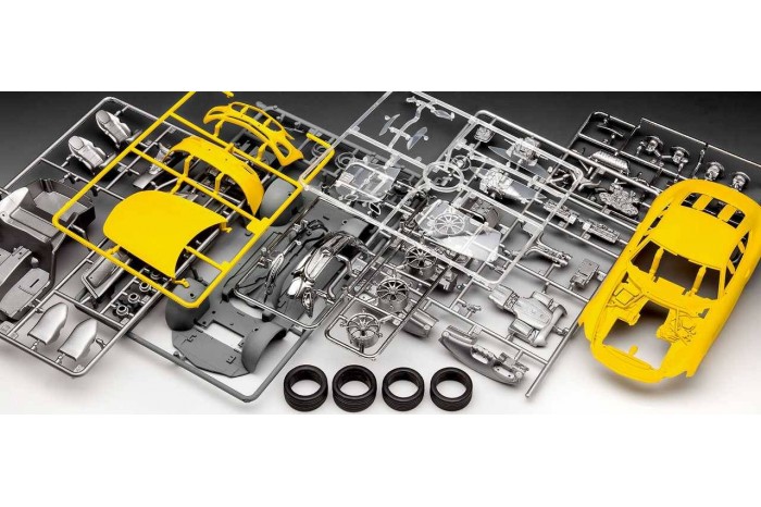 Plastic ModelKit auto 07028 - Mercedes AMG GT (1:24)