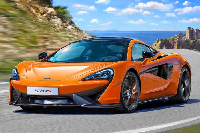 Plastic ModelKit auto 07051 - McLaren 570S (1:24)