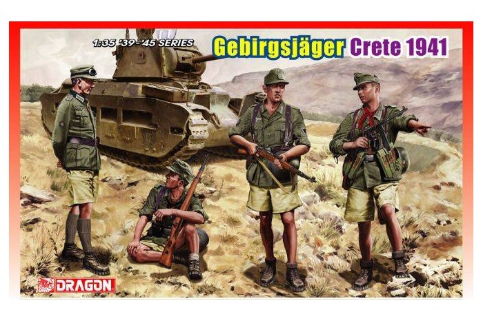 Model Kit figurky 6742 - GEBIRGSJAGER (CRETE 1941) (1:35)