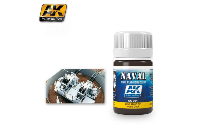 Dark Wash For Wood Deck - AK301