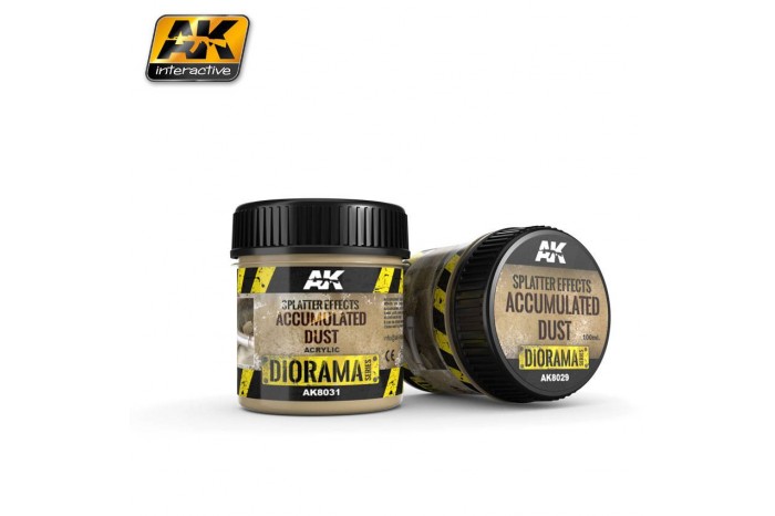 Splatter Effects Accumulated Dust 100ml - AK8031