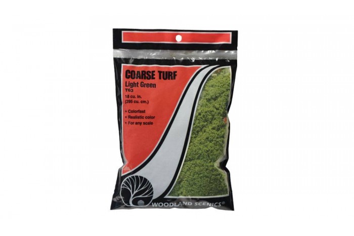 Hrubý světlý trávník (Coarse Turf Light Green Bag) - T63