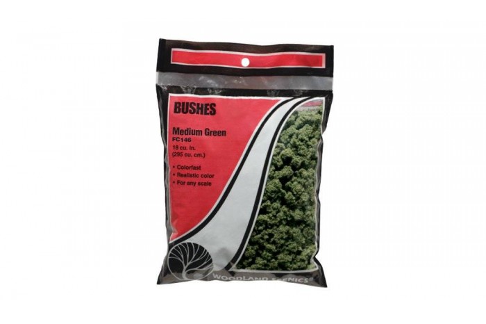 Zelené keře (Bushes Medium Green Bag) - FC146