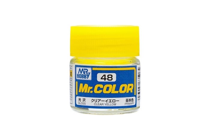 Mr. Color - C048: Transparentní žlutá