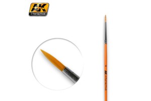 ROUND BRUSH 4 SYNTHETIC - AK605