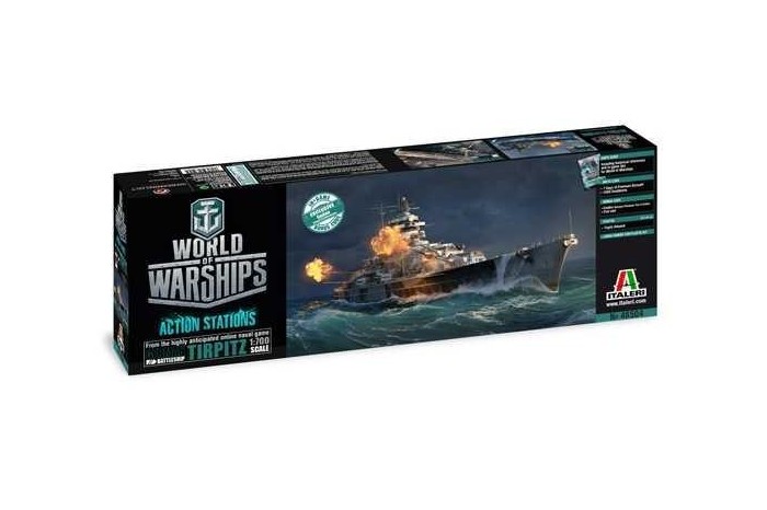 Model Kit World of Warships 46504 - TIRPITZ (1:700)
