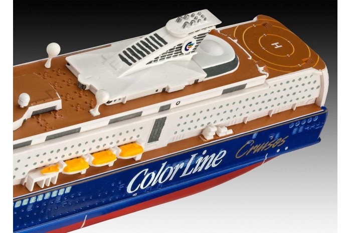 ModelSet loď 65818 -  M/S Color Magic (1:1200)