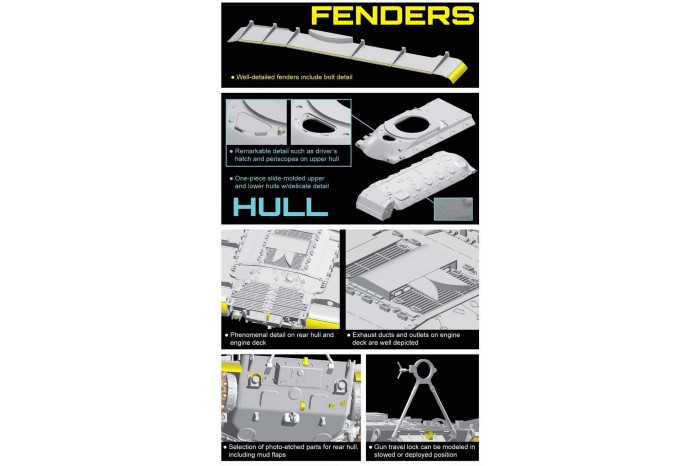 Model Kit tank 3560 - T54E1 (SMART KIT) (1:35)