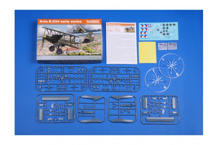 Avia B-534 rané verze DUAL COMBO (1:72) - 70103