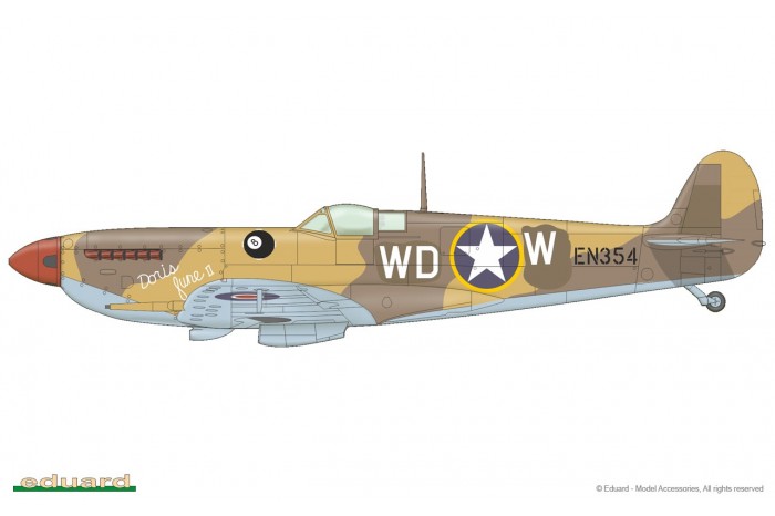 Spitfire Mk. IXc raná verze (1:48) - 8282