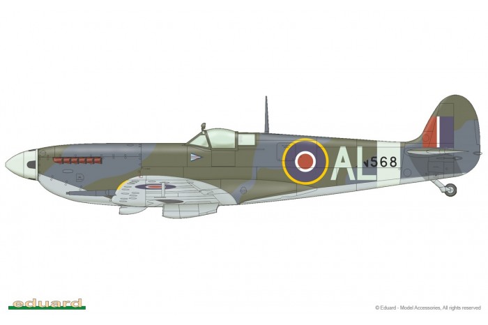 Spitfire Mk. IXc raná verze (1:48) - 8282