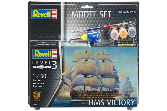 ModelSet loď 65819 -  HMS Victory (1:450)