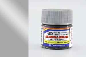 Mr. Metal Color - MC211: chromově stříbrná
