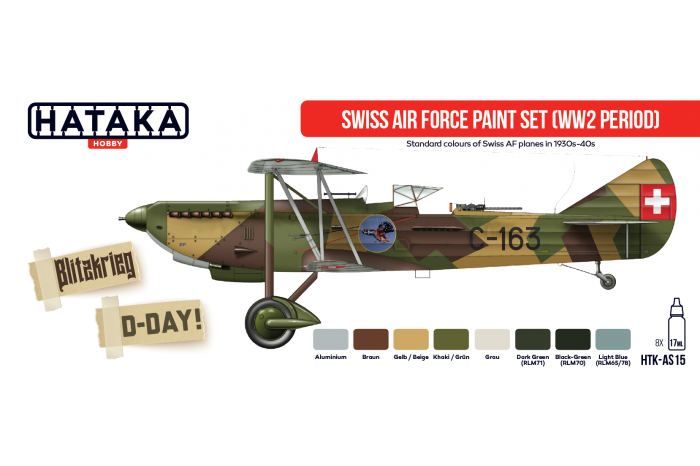 Švýcarské letectvo za 2. sv. války (Swiss Air Force WW2 period) - AS15