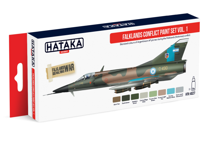 Falklandský konflikt 1  (Falklands Conflict paint set vol. 1) - AS27