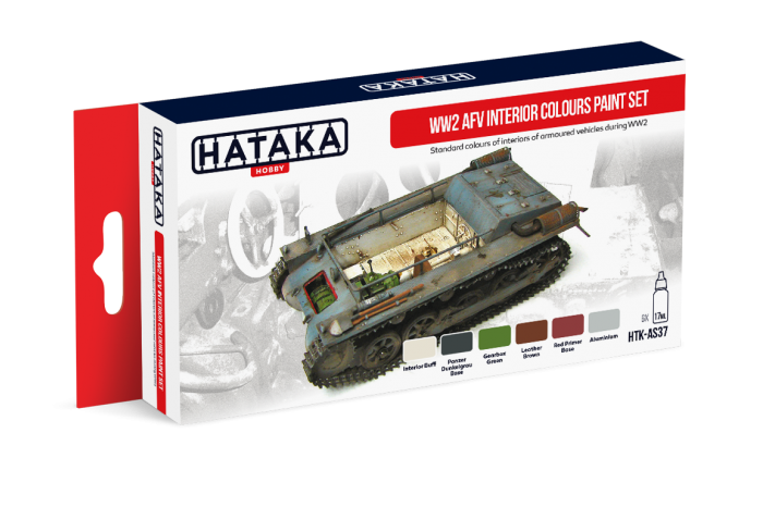 Interiéry vojenské techniky 2. sv války (WW2 AFV Interior Colours) - AS37