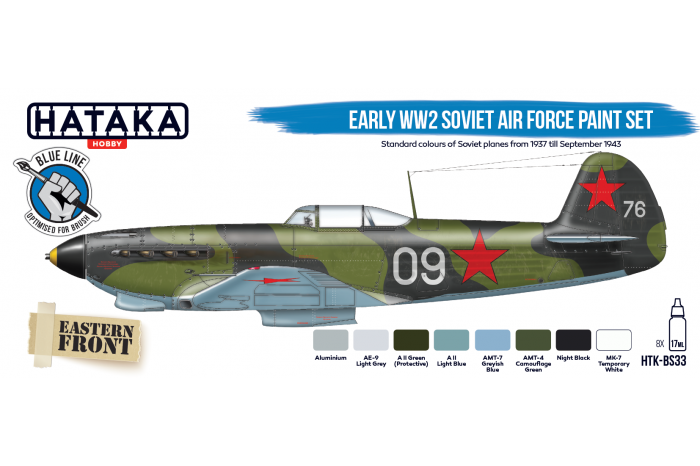 Sovětské letectvo 2. sv. války brzké období (Early WW2 Soviet Air Force) - BS33