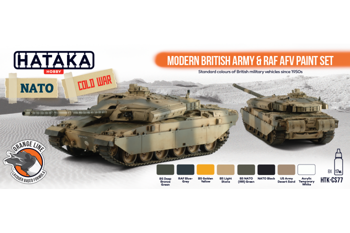 Moderní britská armádní technika a RAF (Modern British Army & RAF AFV) - CS77