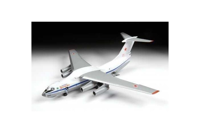 Model Kit letadlo 7011 - Russian strategic airlifter IL-76MD (1:144)