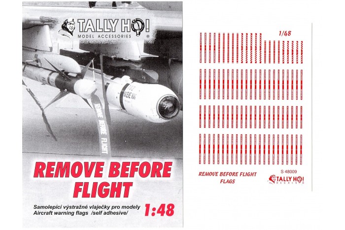 Stencils - Remove before flight (1:48) - S48009