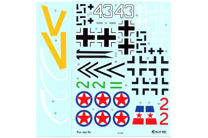 Obtisky - FW-190 F8 (1:32) - 32005