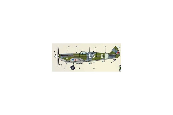 Obtisky - Cs Spitfires 1945-1952, part 1 (1:48) - 48031