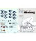 Obtisky - P-51 B, C, D Mustang, part 1 (1:48) - 48016