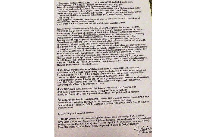 Obtisky - Cs Spitfires 1945 - 1948, part 2 - 72051