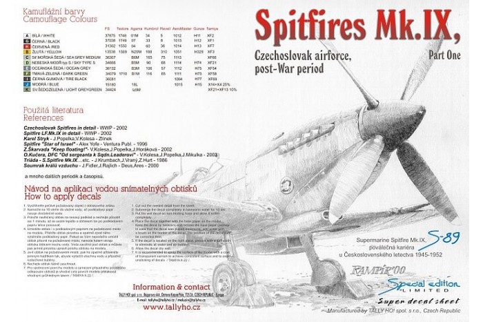 Obtisky - Cs Spitfires 1945 - 1952, part 1 - 72036