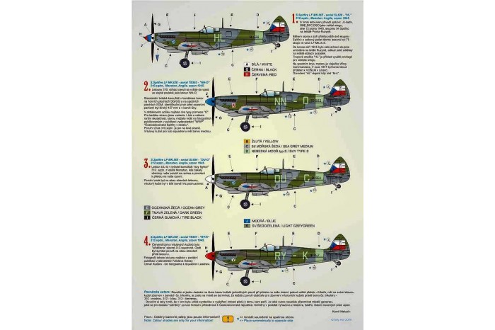 Obtisky - Cs Spitfires 1945 - 1952, part 1 - 72036