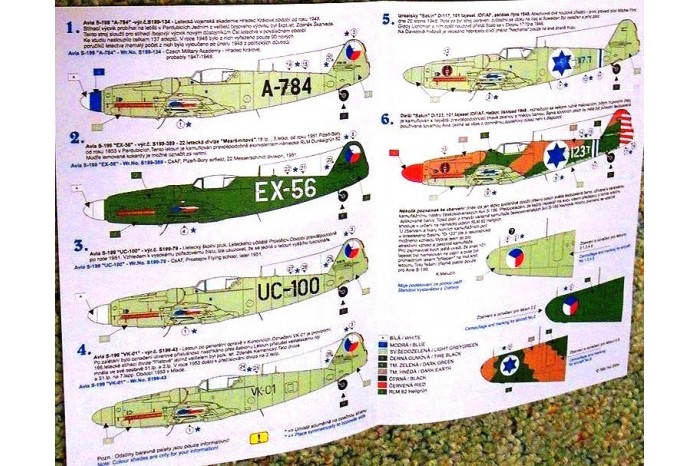Obtisky - Avia S199 / Sakin - 72034