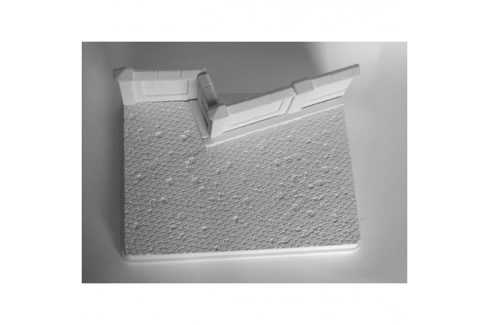 Ulice s cihlovou zdí - 3N20